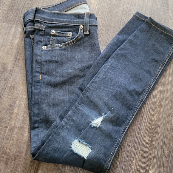 Rag and bone distressed capri jeans - Picture 10 of 10